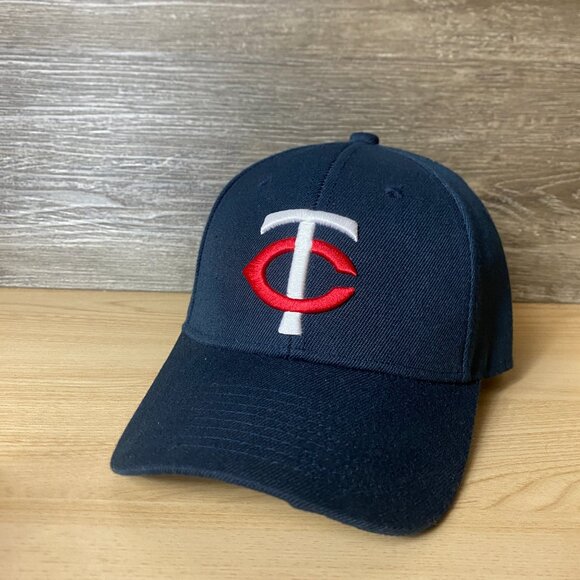 Minnesota Twins Hat Cap Strap Back Blue Ford Logo Adjustable - Picture 3 of 10